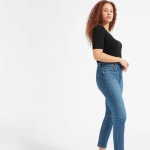 Everlane pima stretch mid-sleeve Black s T-shirt